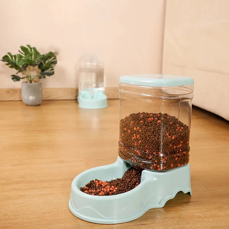 Automatic Feeder & Water Dispenser - Pets Paradise