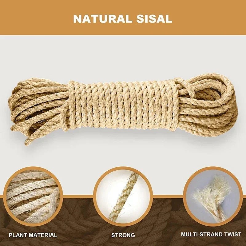 Durable Sisal Scratch Rope - Pets Paradise