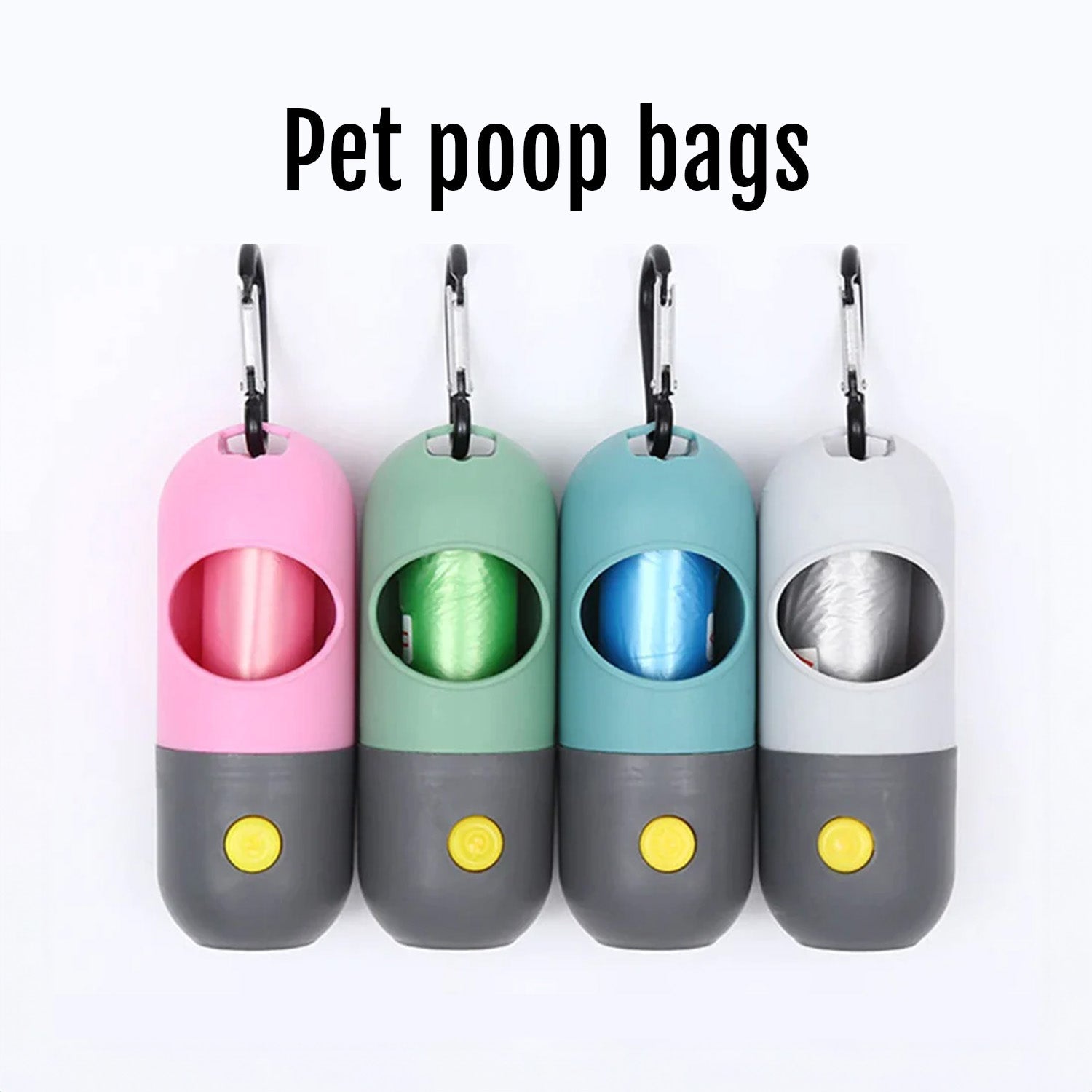 Led Light Dog Poop Bags Dispenser - Pets Paradise