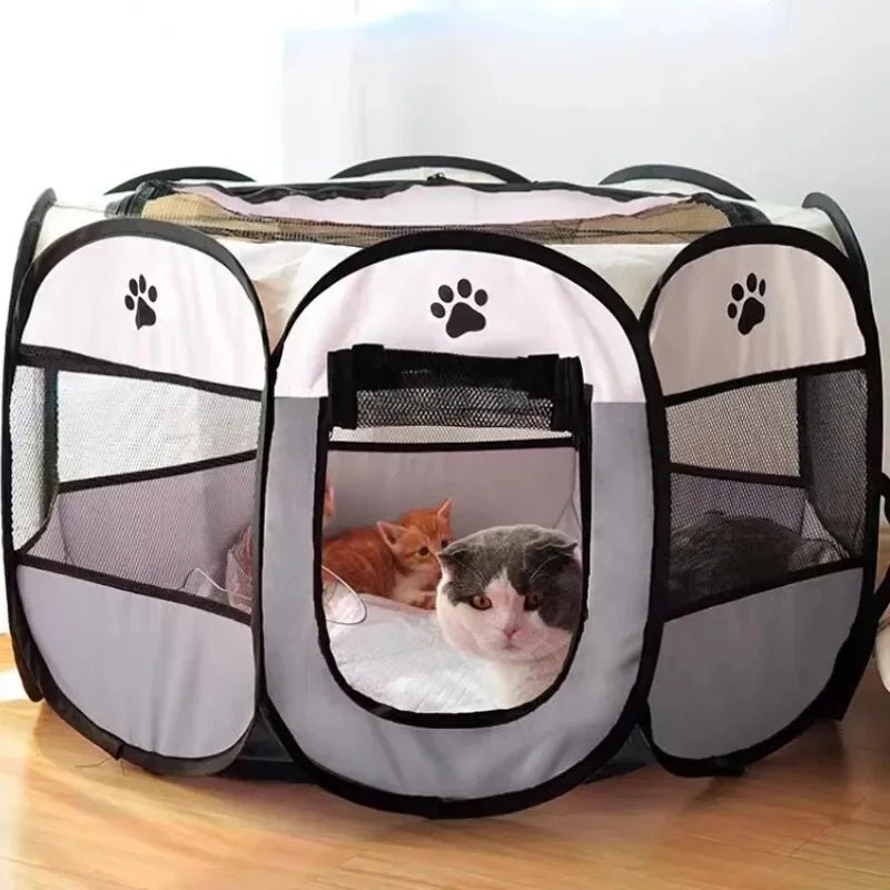 Octagonal Pet Tent - Pets Paradise