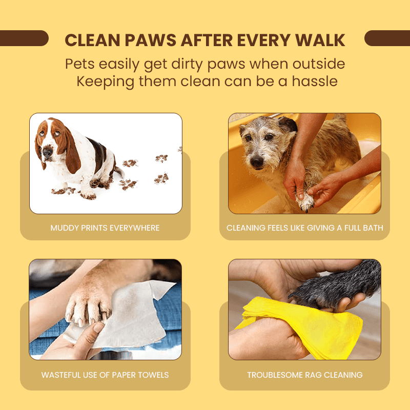 Automatic Dog Paw Cleaner Washer | Pets Paradise™